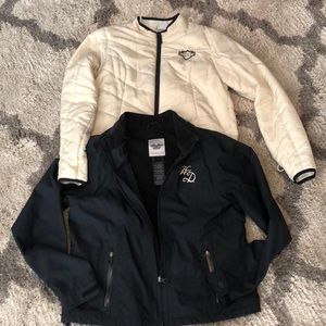 Harley-Davidson Women’s Jacket Authentic with removable quilted liner. Sz Large